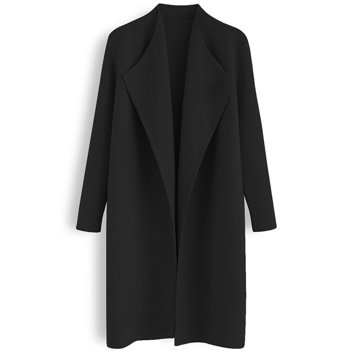 CHICWISH Women's Classy Open Front Knit Coat Cardigan Coatigan Light Jacket