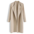 CHICWISH Women's Classy Open Front Knit Coat Cardigan Coatigan Light Jacket