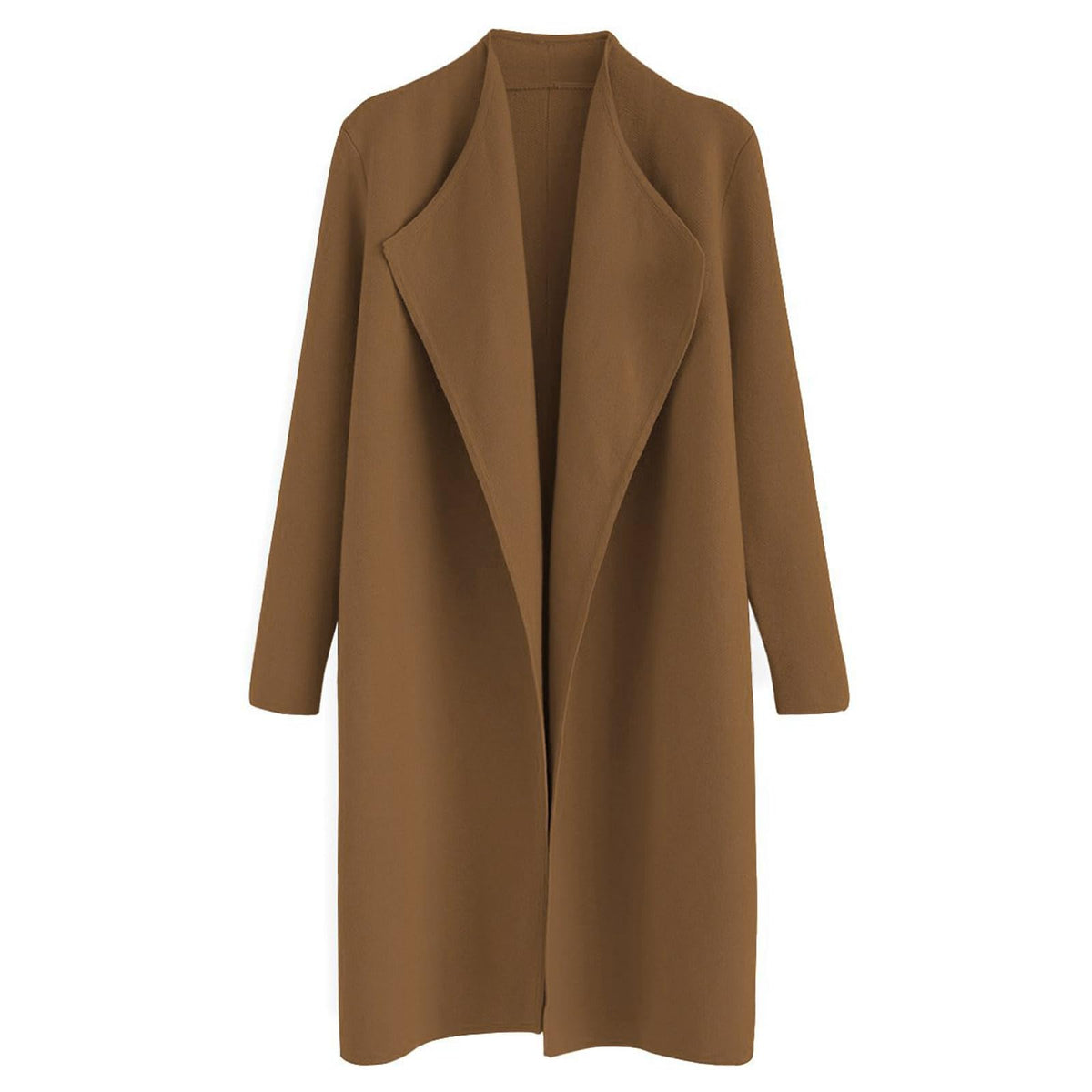 CHICWISH Women's Classy Open Front Knit Coat Cardigan Coatigan Light Jacket